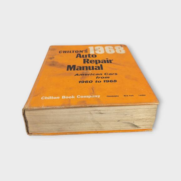 CHILTON'S 1968 Auto Repair Manual American Cars From 1960 - 1968 - Picture 7 of 7